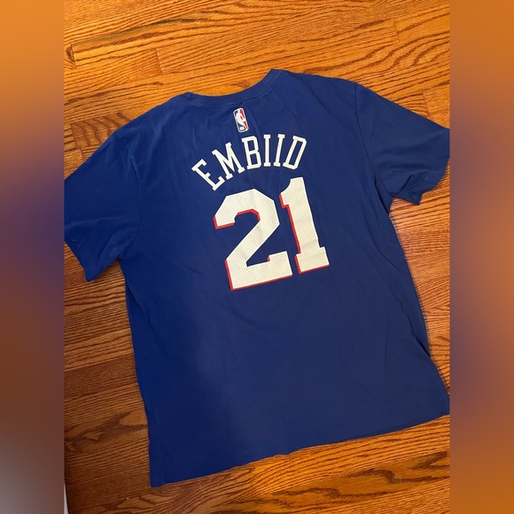 Sixers Joel Embiid T-Shirt Jersey - Picture 4 of 4